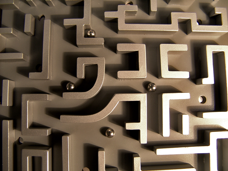 Ball-in-maze Puzzle